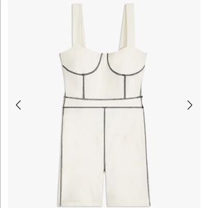 NEW Weworewhat Corset Bodysuit